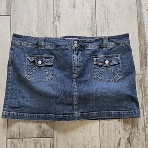 Old Navy Denim Mini Skort 20